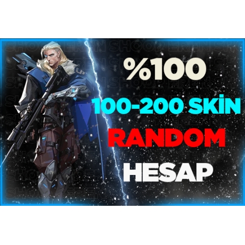  ⭐KALİTELİ100 100-200 SKİN GARANTİ RANDOM⭐